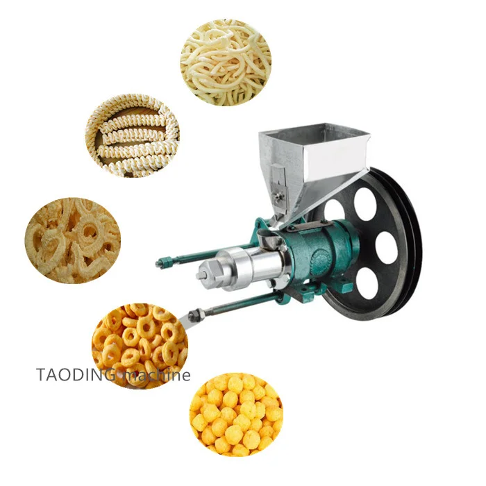 15-20kg/h rice puff making machine automatic corn puff machine snack food maker mini maize puff machine corn puffing extruder
