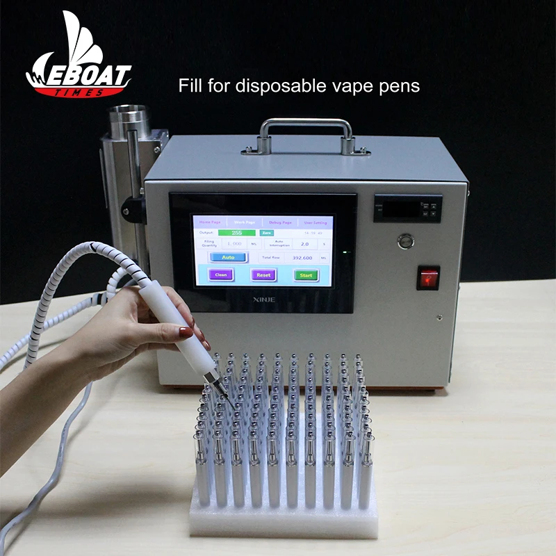 Eboattimes полный обогреватели TF-M vape ручка картридж наполнитель масло cbd жидкостная машина завалки