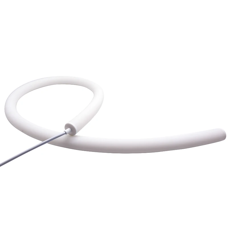 Amazon silicon tube 360 degree emitting LED neon strip round shape diameter 22mm waterproof LED neon flex light pendant