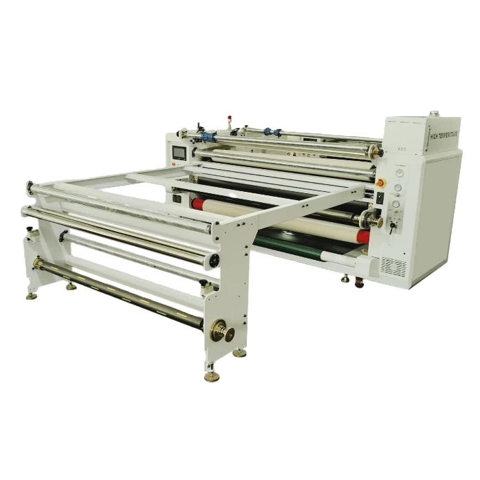 New Design Touch screen panel Sport wear jersey heavy duty calender Rotary Heat Press Machine for Dye Sublimation Transfer