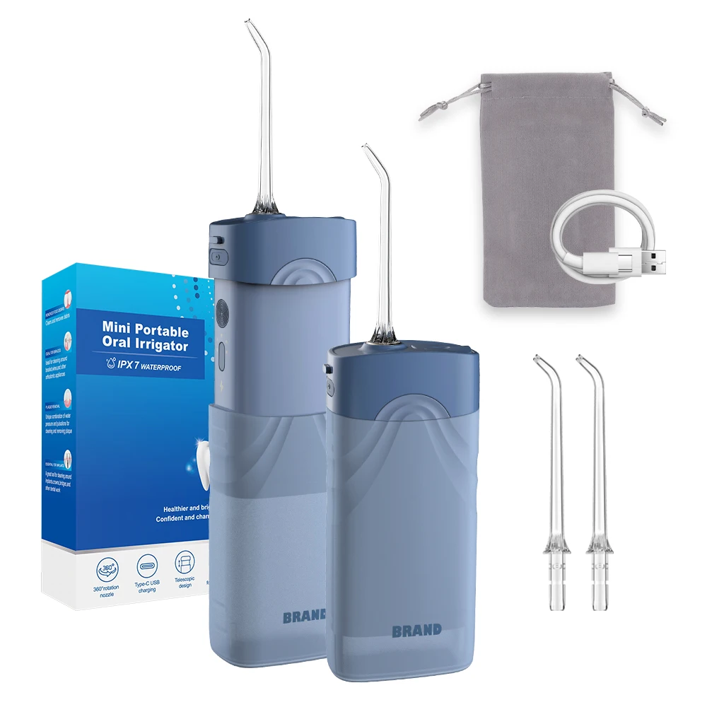 Wholesale Electric Dental Water Jet Cordless OEM Portable teeth Irrigator Dental Cleaner Care Water Flosser