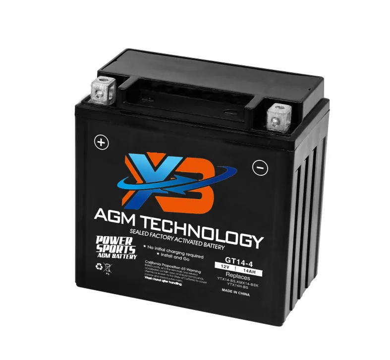 Мотоциклов скутеров силикон батарея YTX14-BS для Yamaha