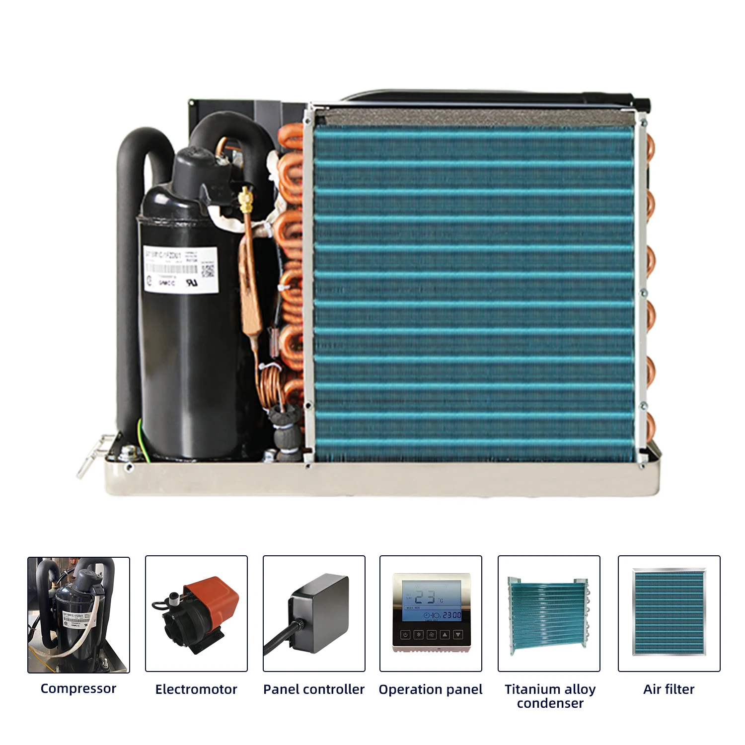 220v  Self-contained  evaporative air cooler  industrial air cooler  marine air conditioner  16000BTU