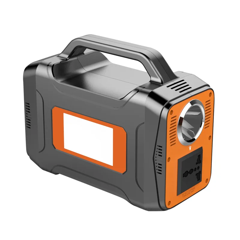 Портативная электростанция, аккумуляторы 130 Вт, маленькая Автомойка, портативная батарея, портативная батарея со светодиодом