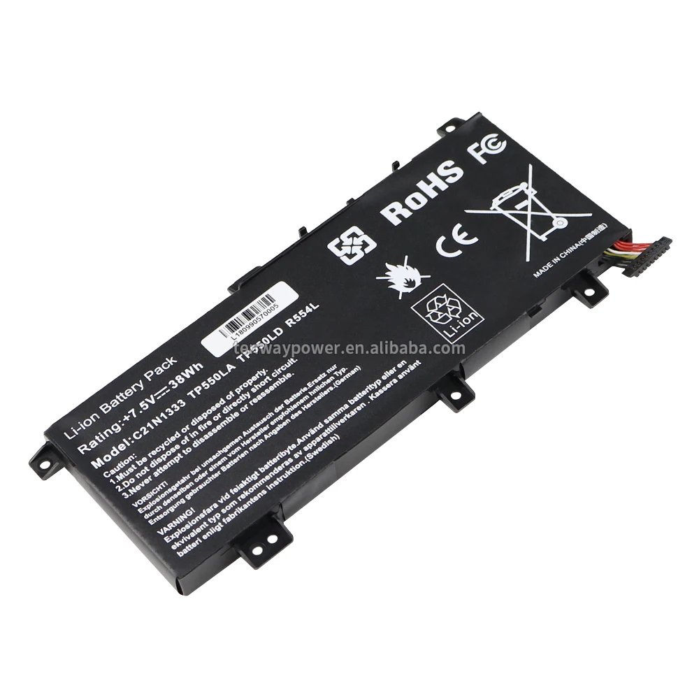 C21N1333 Replacement Laptop Lithium ion Battery For Asus Transformer Book Flip TP550LA TP550LD