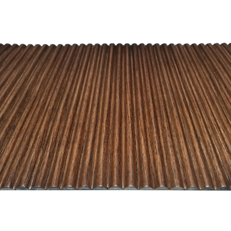 hot sell 3D ART texture wood mdf wave wall panel for decoration