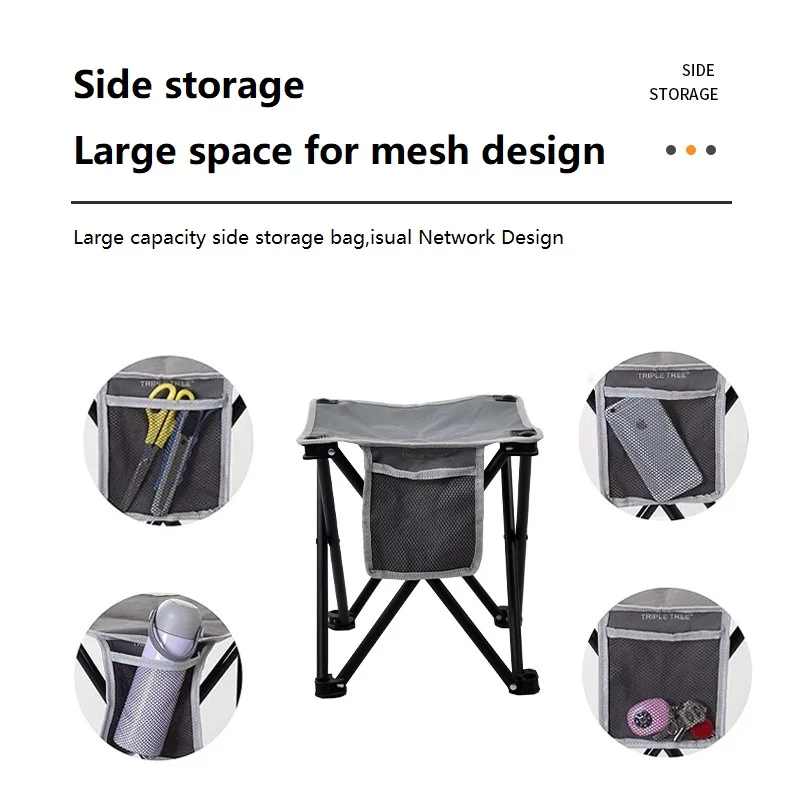 can customize and wholesale modern Oxford leisure folding beach chairs, portable camping chairs