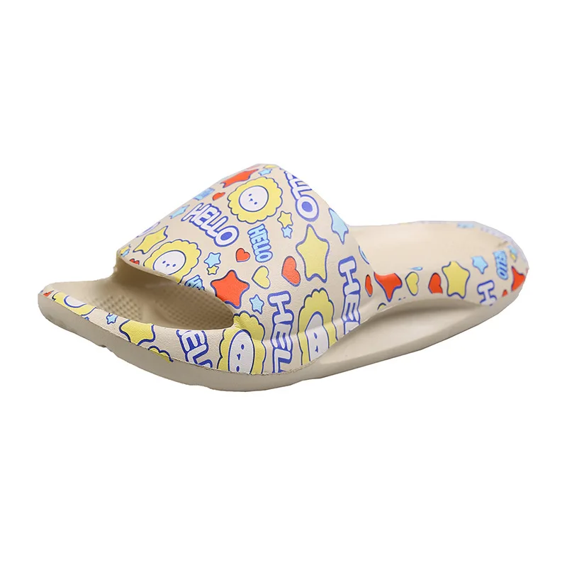 2022 Slide Slippers Anti Slip Quick Drying Open Toe Super Soft Thick Sole Sandals Unisex Home EVA Slippers