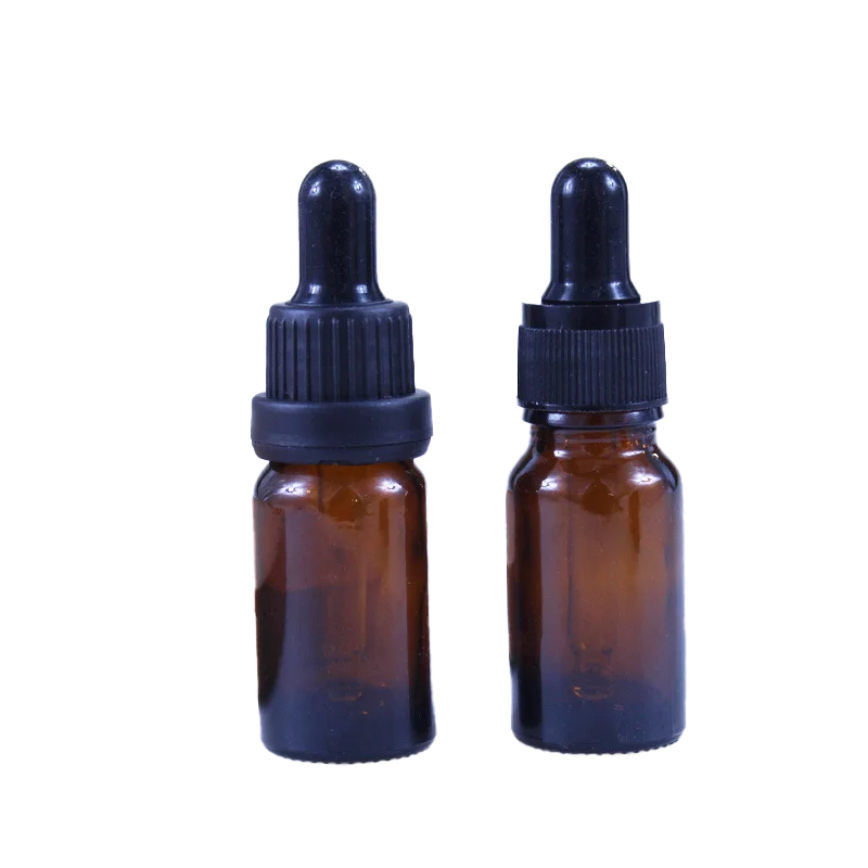 Wholesale 10ml Brown Amber Glass Essential Oil Bottle
