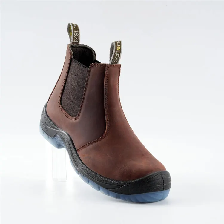 Waterproof safety shoes work boots high top composite fiberglass steel toe labor protection shoes