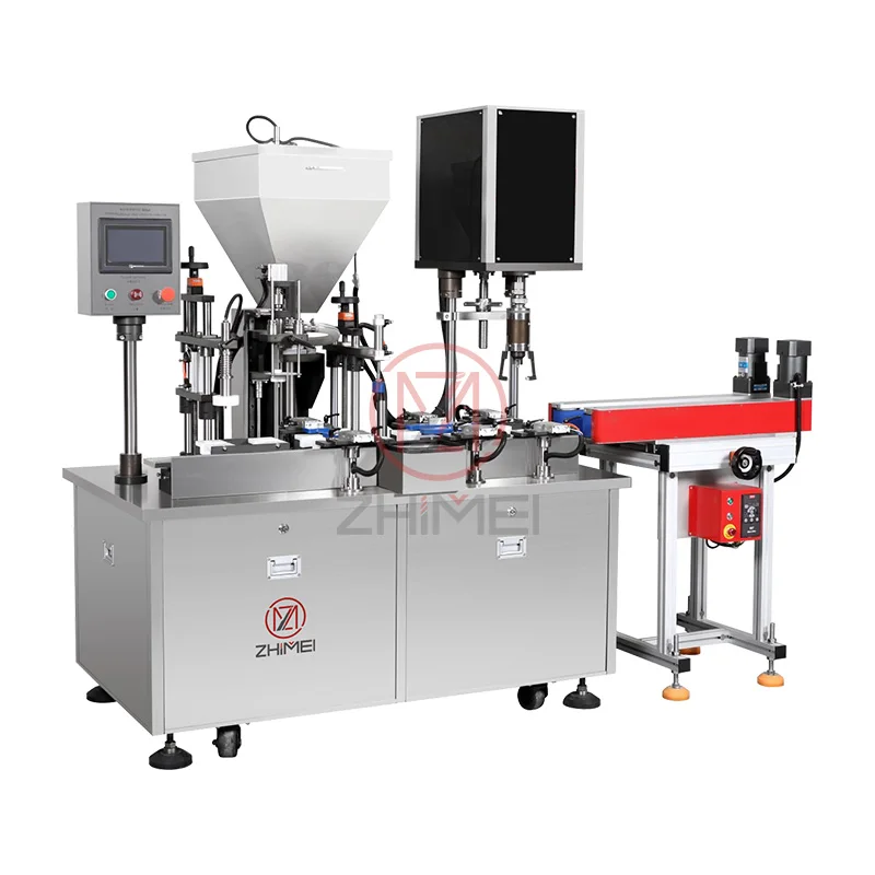 High accuracy viscous lotion bottle cosmetic filler water filling machine for paste liquid