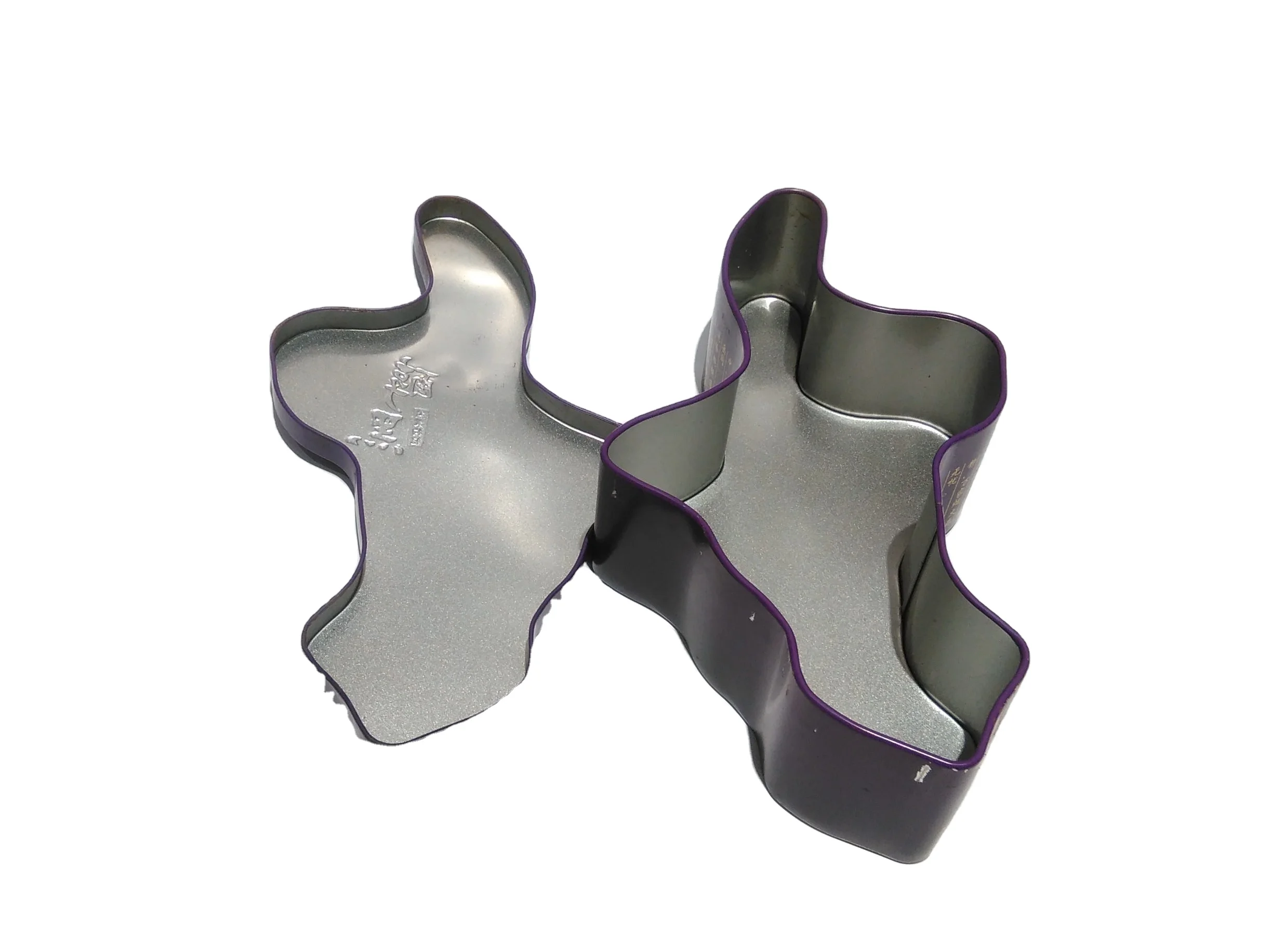 Рекламная нестандартная листовая банка для чая