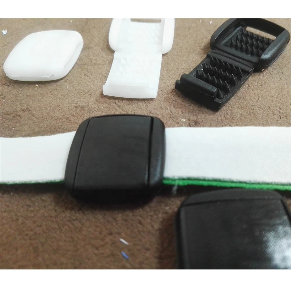 Custom Festival Dye Sublimation Wristbands with plastic toggles for event