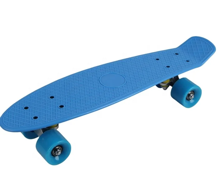 22 дюйма Пластиковый Скейтборд Мини крейсер скейтборд Pennyboard