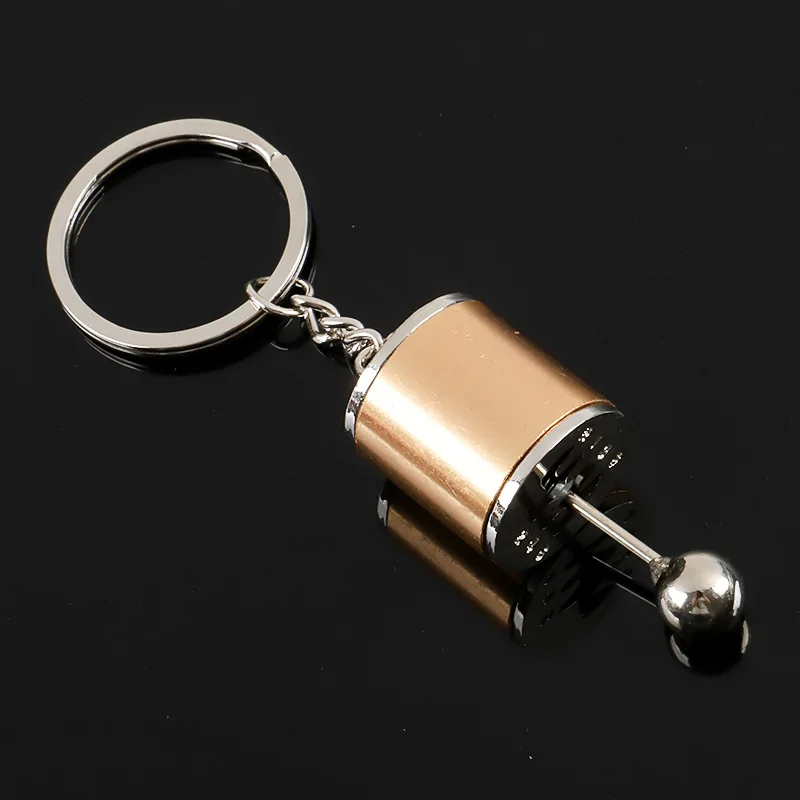 Car Refit Brake Disc Keychain Pendant Creative Car Key Chain Accessories Auto Parts Models Spinning Racing Brake Keychain