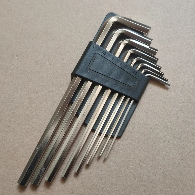 Стальной шестигранный ключ Canpro 0 9 мм 1 5 2 3 4 L-образный от производителя Allen Key