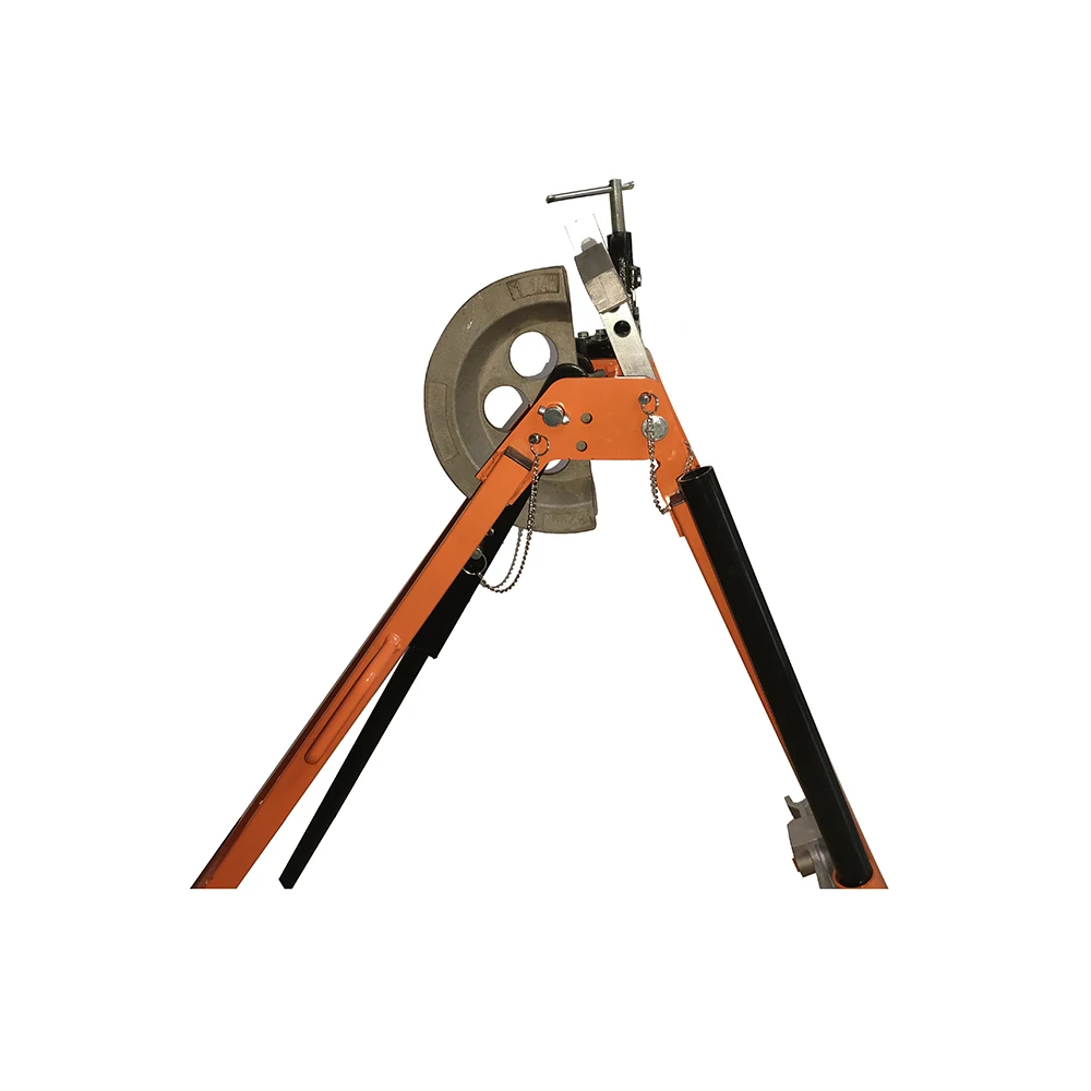 electric GI metal conduit tube bender with vice for bending conduit