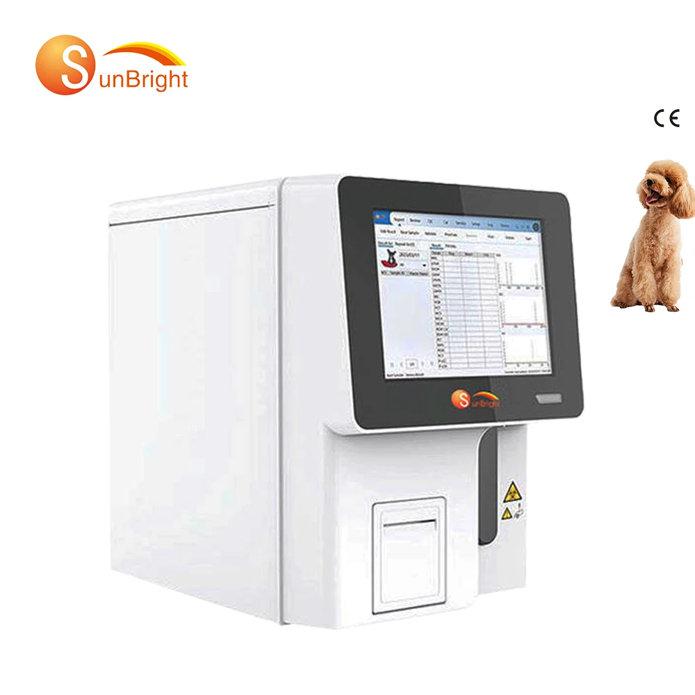 Sunbright Fully Vet Auto Hematology Blood Analyzer Vet Hematology Analyzer