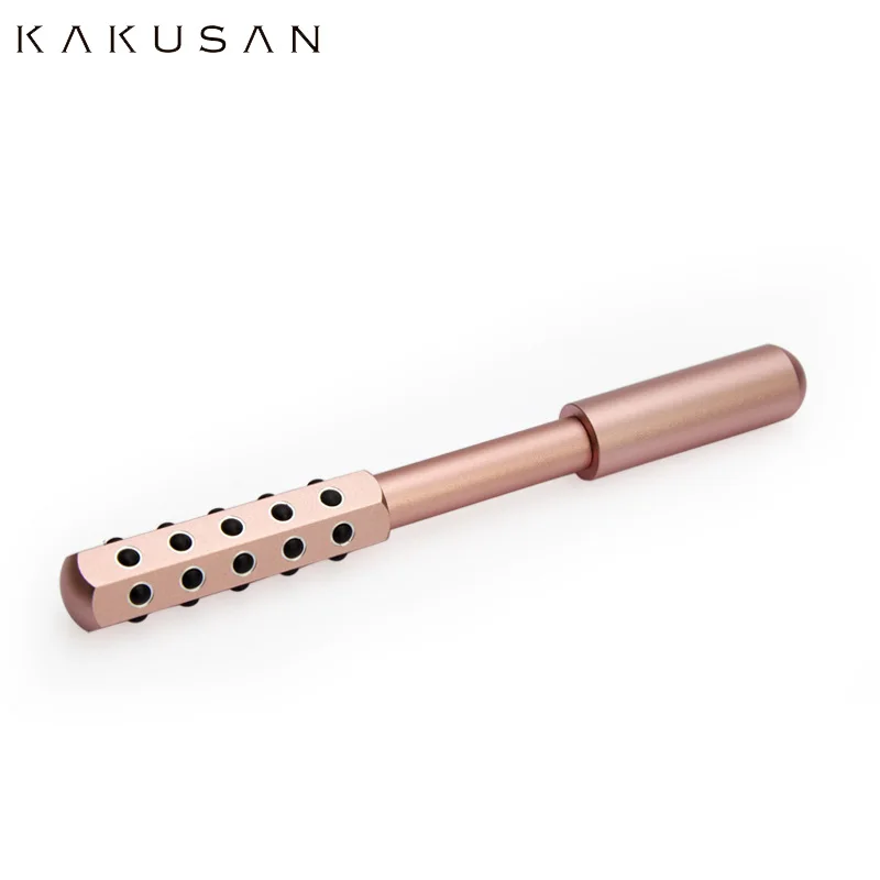 Hot sale in japan & korea aluminium alloy facial body germanium massage roller