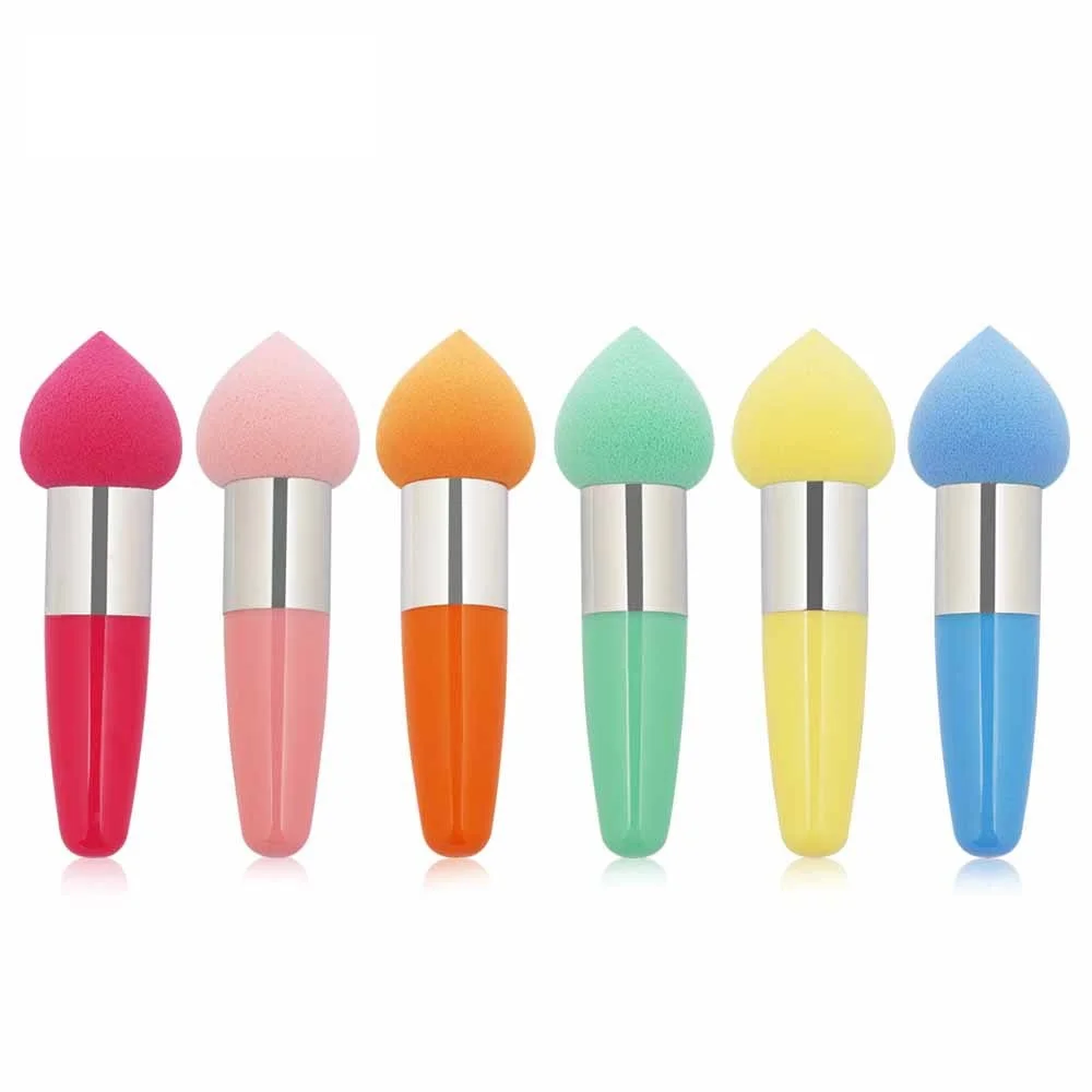 Docolor New 1Pcs Foundation BB Cream Concealer Makeup Sponge Cosmetic Make Up Puff Maquiagem Face Lollipop Brush