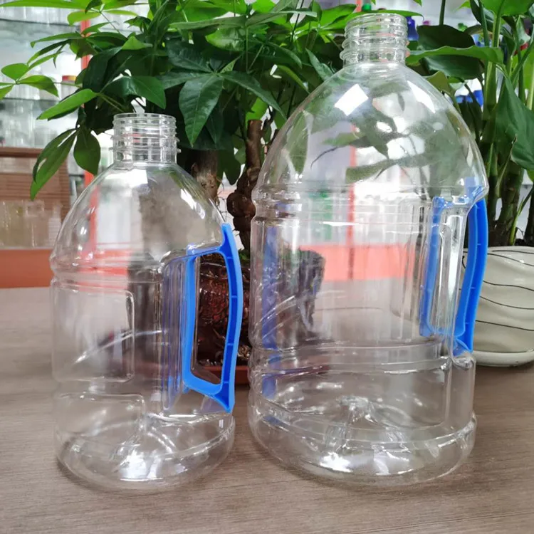 
Plastic PET Water Bottle Blowing Making Machines With Handle 