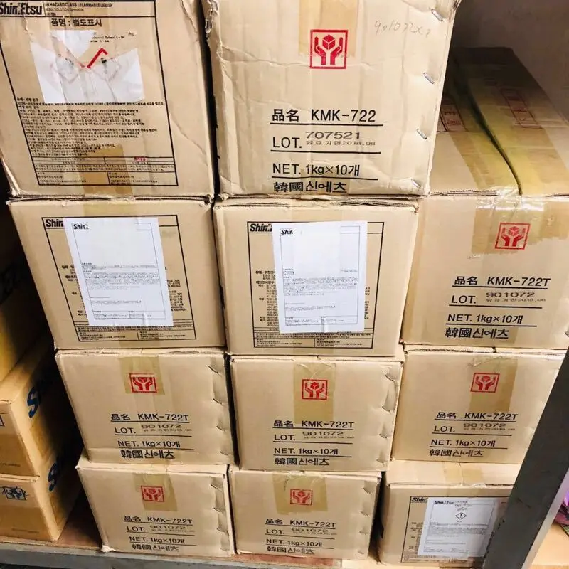 KMK-722T Shin Etsu dimethyl silicone emulsion is used in tyres demold agent and synethics wig softeners application