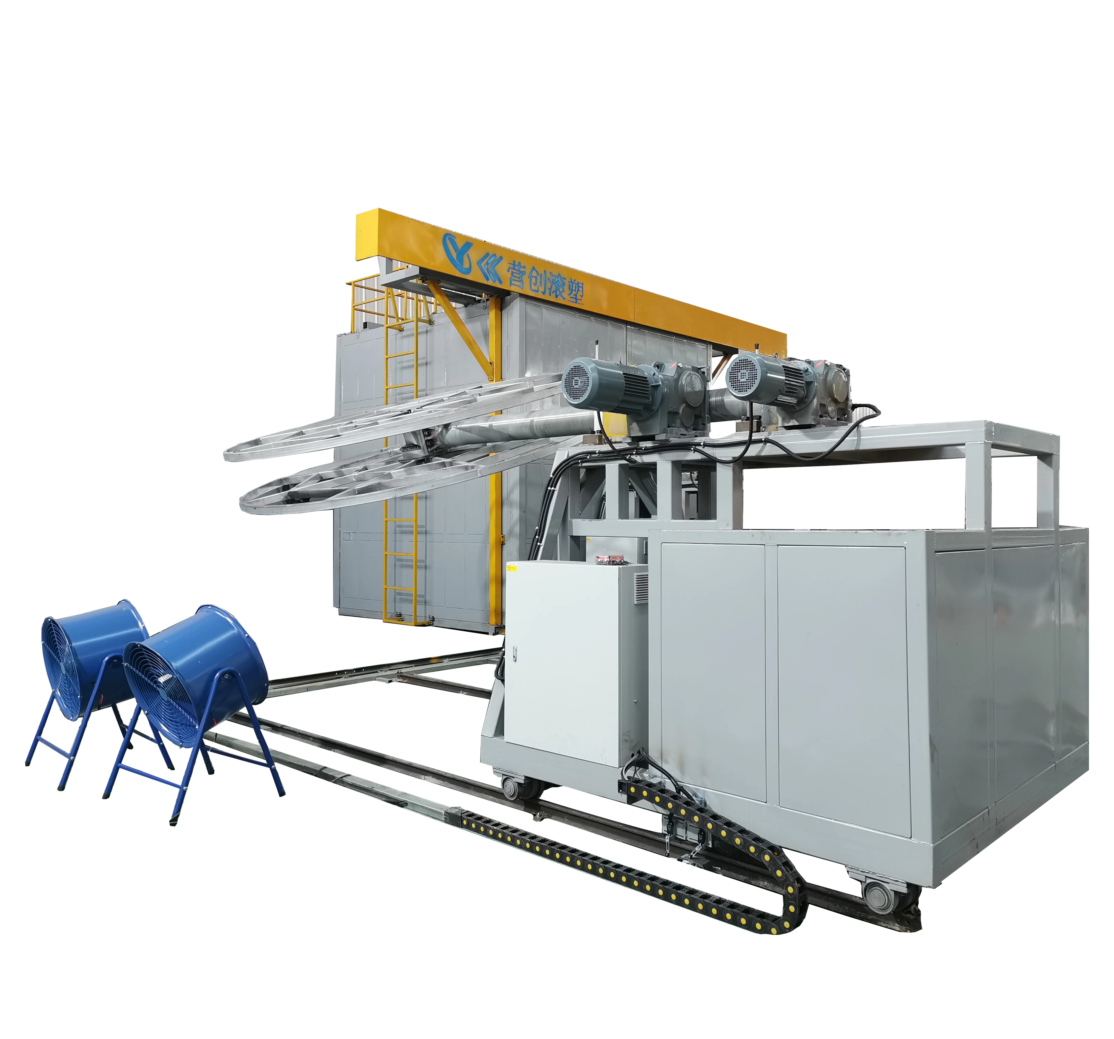 Hot sale boat rotomoulding machine