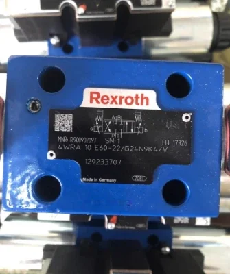 Пропорциональный направленный клапан Rexroth R900902097 4WRA10E60-22/G24N9K4/V R900907650 4WRA10W60-22/G24N9K4/V новый оригинальный
