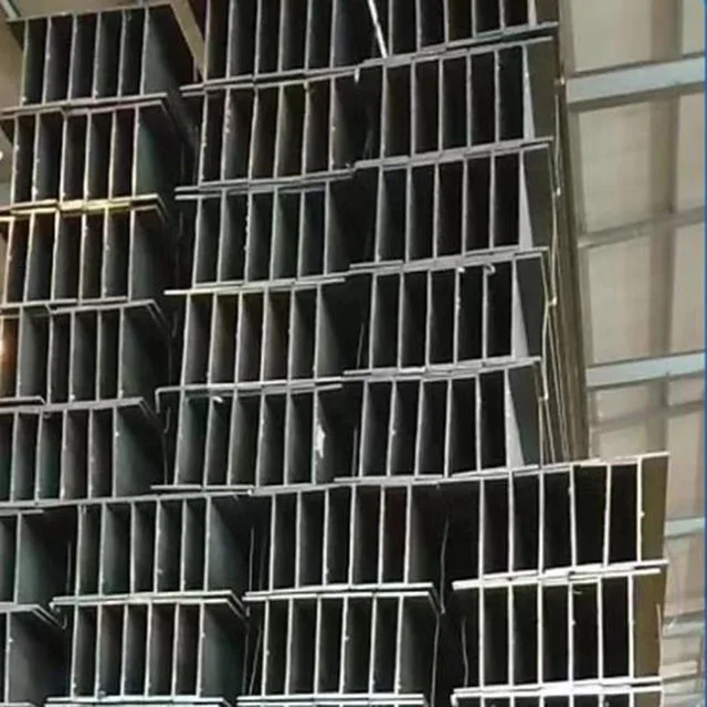 High frequency welding of H-beam