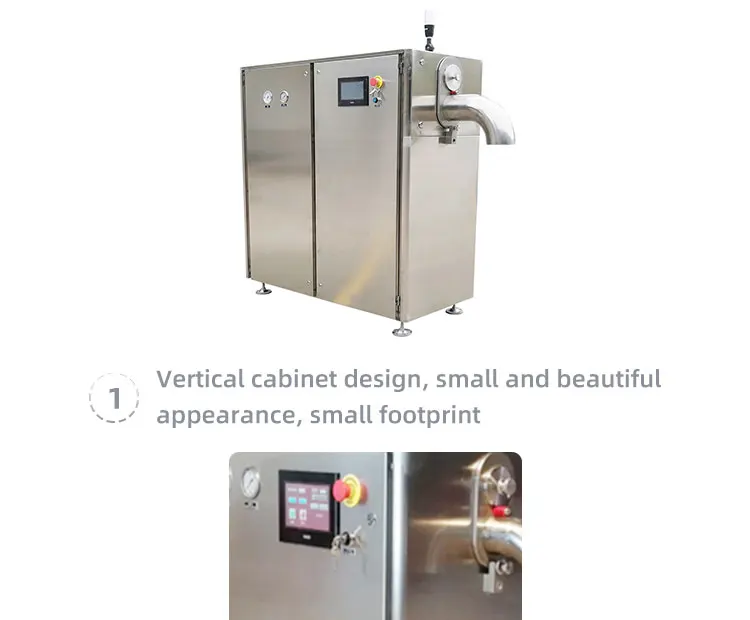 Commercial Industrial Dry Ice Makers Machine Co2 Snow Maker