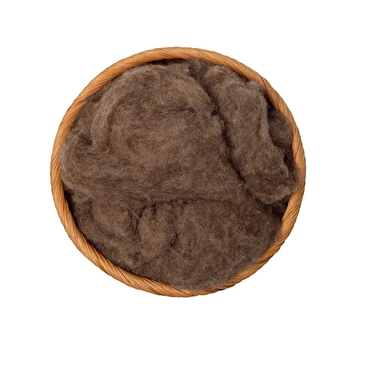 Natural White Scoured Merino Sheep Wool Fiber 19.5-21.5mic With Wholesale Price High Quality