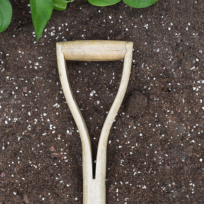 Stainless Steel Wooden Gardening Shovel Head Spade Shovel With Handles