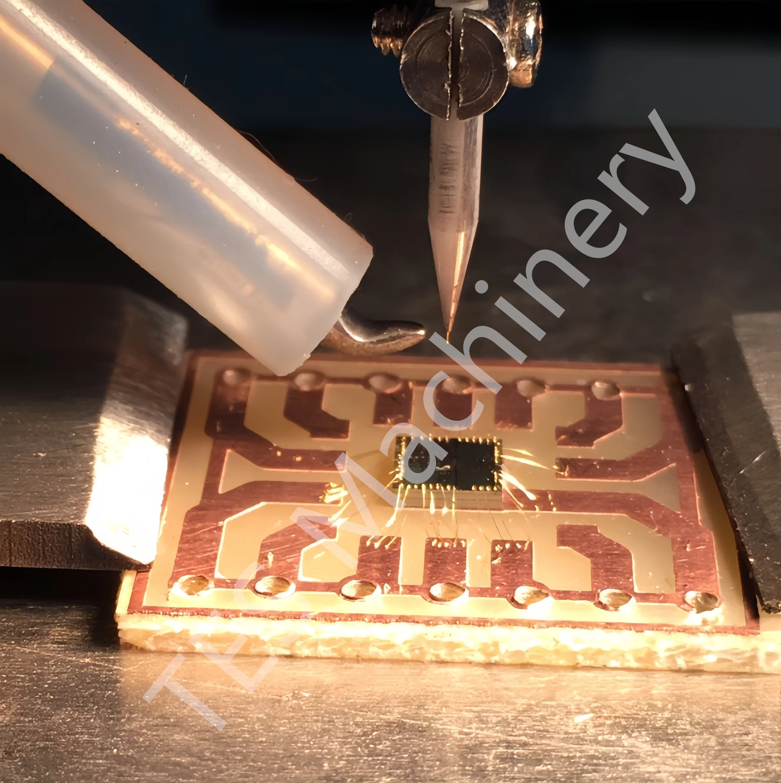 Low power laser devices semiconductor internal lead welding Ultrasonic Gold Wire Ball Bonding soldering Machine