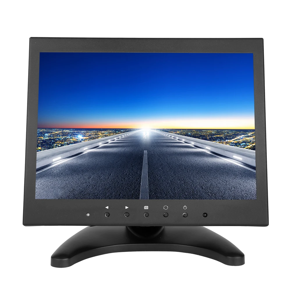 Автомобильный монитор 9 7 дюймов металлический корпус полный угол обзора 1024*768 Av маленький сенсорный экран ЖК-мониторы