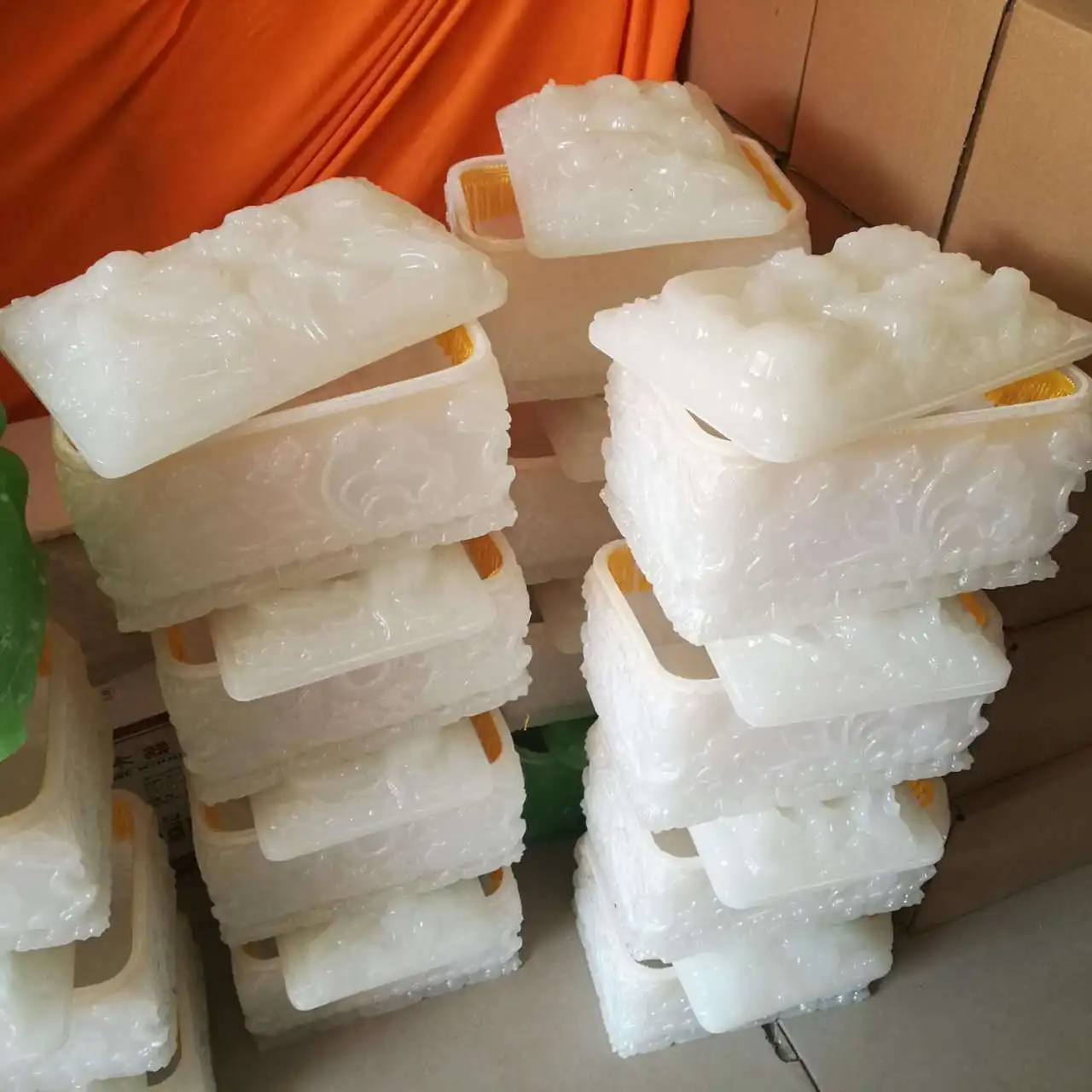 Wholesale carved stone funeral caskets for human ashes