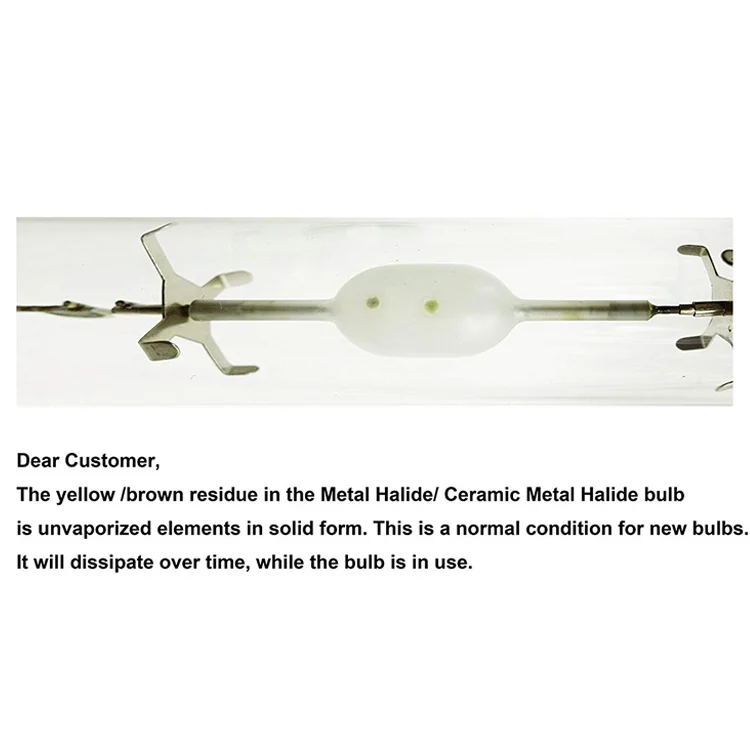 
3100k 4200k 630w double ended DE ceramic metal halide cmh grow light bulbs for digital ballasts 630w 