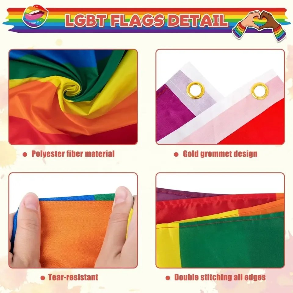 Factory Supply National Flag 3x5Ft Double Sided Custom Country Flags With Customization For Events