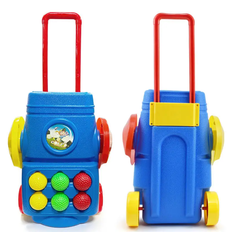 New Arrival Kids Outdoor Sports Product Mini Plastic Golf Toys Set Gift For Boys Girls