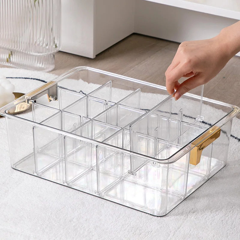 Wardrobe Storage Drawer Type Tie Box Bedroom Panties Compartment Pull out Organizer for Bra, Socks, Scarfs