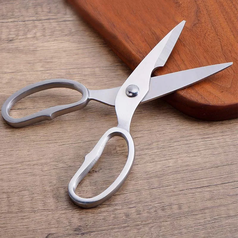 Multipurpose Kitchen Scissor Stainless Steel Kitchen Shears  for Herbs Chicken Ribs with Ultra Sharp Blade Strong Scissors