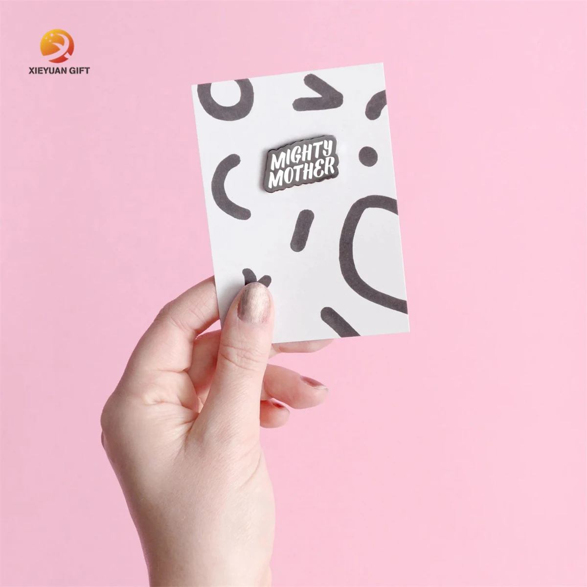 Badge factory custom design style shiny fashion brooch metal soft hard enamel badge lapel pin