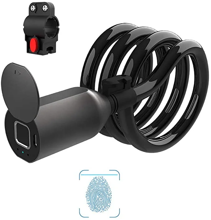 Popular IP65 Safety Security Fingerprint Master Locks Bag Smart Waterproof Biometric Padlock