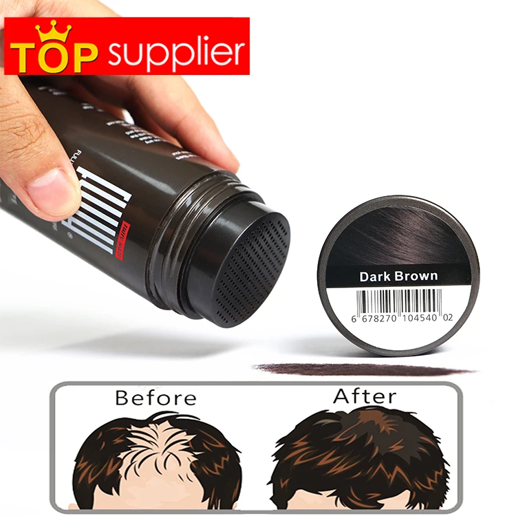 FULLY Professional Customize Preservative Free 2nd Generation Plant Hair Fiber Powder Hair Building Fibers