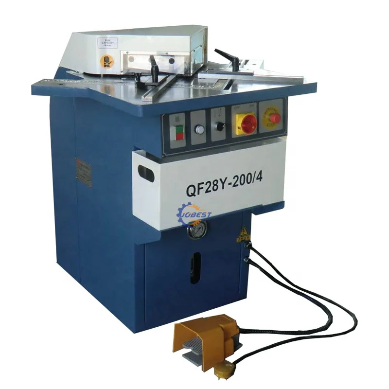 QF28Y 4X200 станок с фиксированным углом гидравлического высечки углов для листового металла