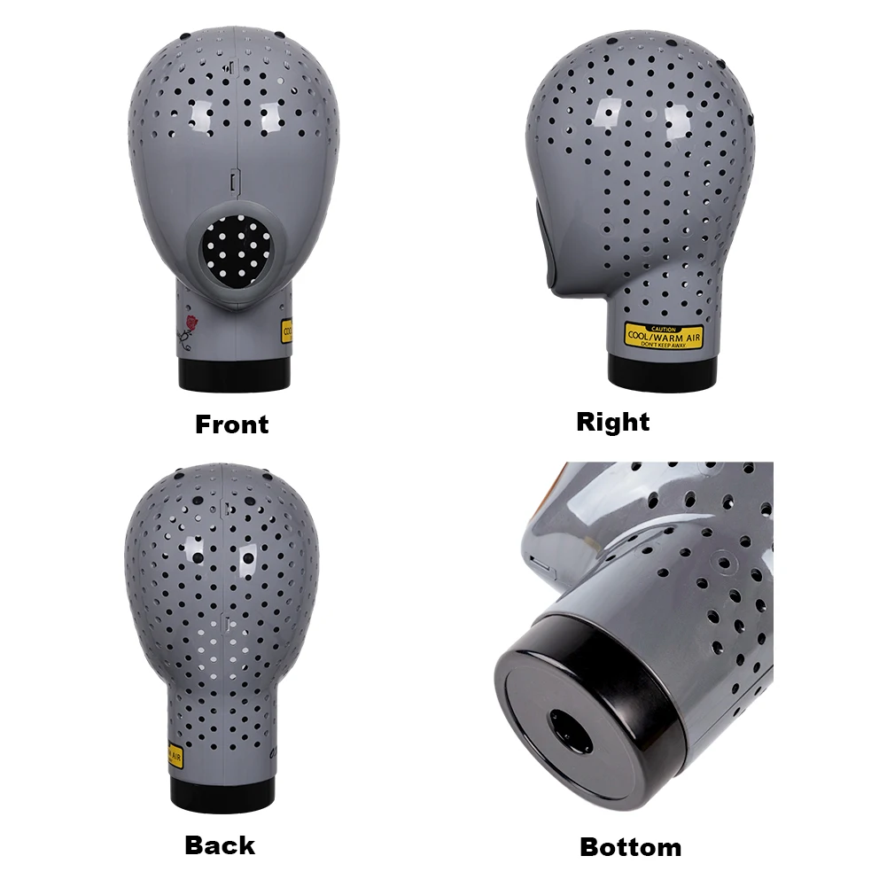 Free Ship In USWig drying device  Function Display Mannequin Manikin Head Model Wig Dryer Quickly