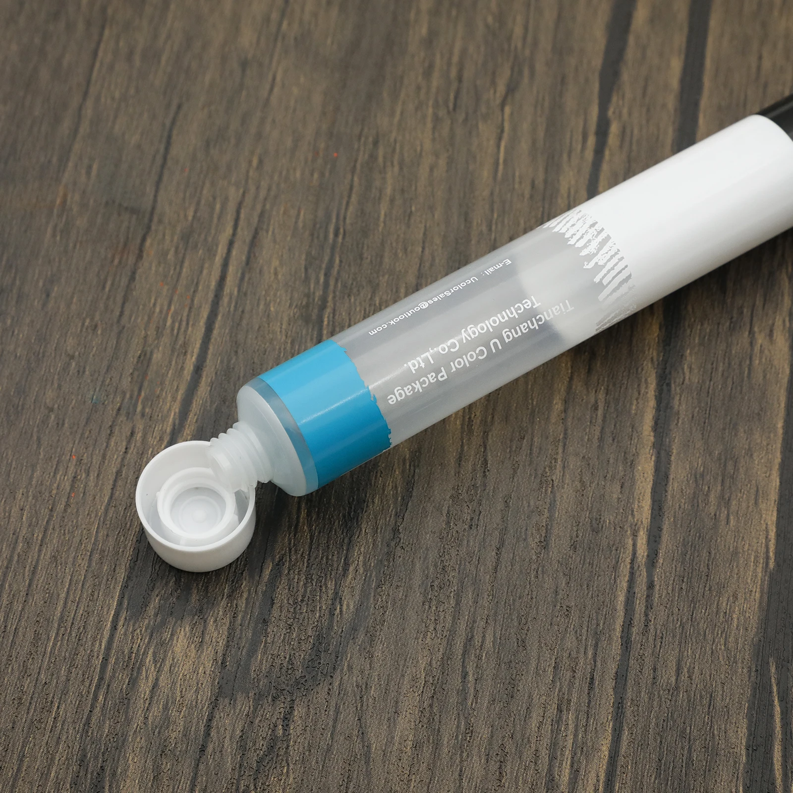20ml 36ml 50ml 75ml 100ml Squeeze Tubes Custom Plastic Tube Private Label Custom Logo Clear Transparent PE Soft plastic tubing w