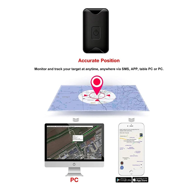 Скрытый Gps-трекер для скутера автомобиля беспроводная Магнитная небольшая Gsm система слежения