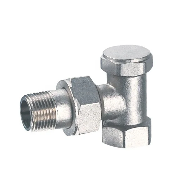 radiator valves 1/2 inch to 15mm connection thermostatic and lockshield