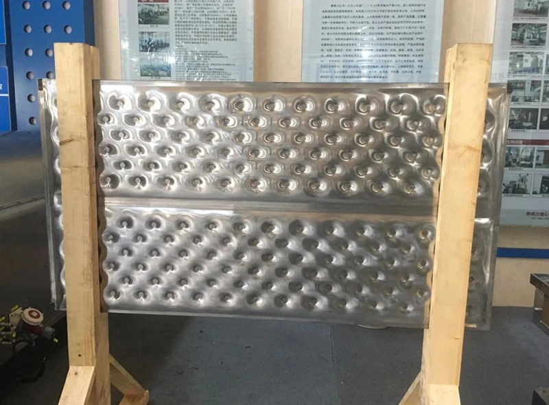 stainless steel 304 aluminum efficient heat preservation pillow plate