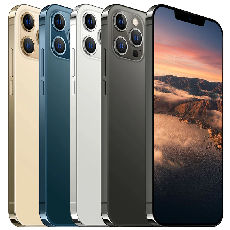 I12pro New Mobile Phone Bangs Screen 3000mah Dual Card Dual Standby Android Smartphone 4 + 64gb 6.7-inch Large Screen